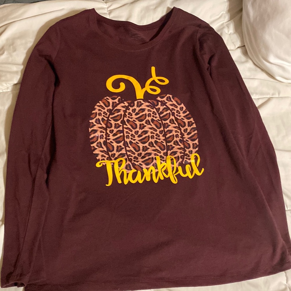 Thankful pumpkin shirt